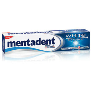 toothpaste mentadent white system ml.75